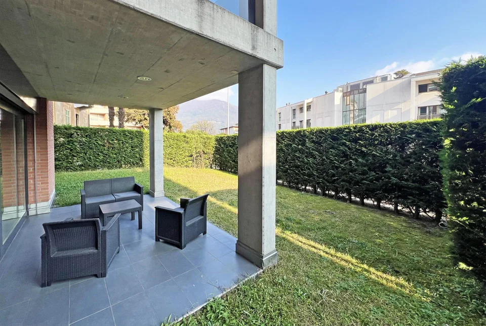 SPACIOUS 3.5 OF 140 SQM WITH GARDEN AND EXTRA ROOMS IN MASSAGNO