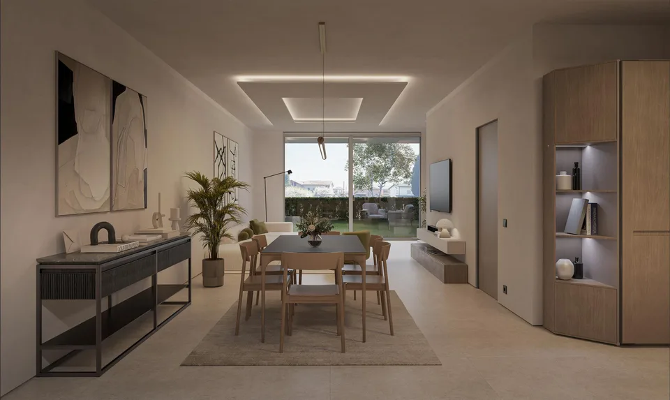 NEUE 4,5-ZIMMER-VILLA MIT GARTEN IN COLDRERIO