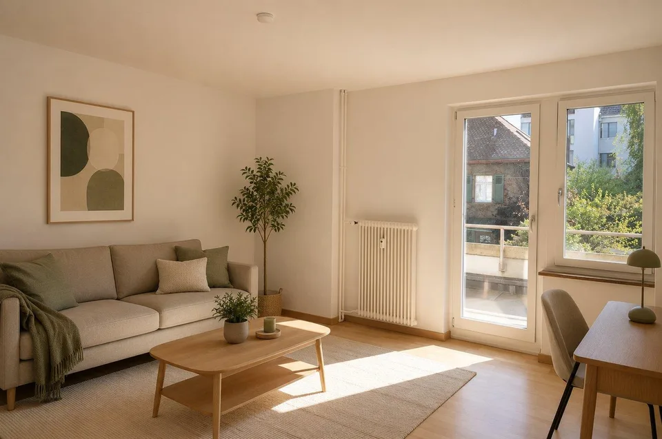 Charming 4.5-room apartment near Lindenplatz