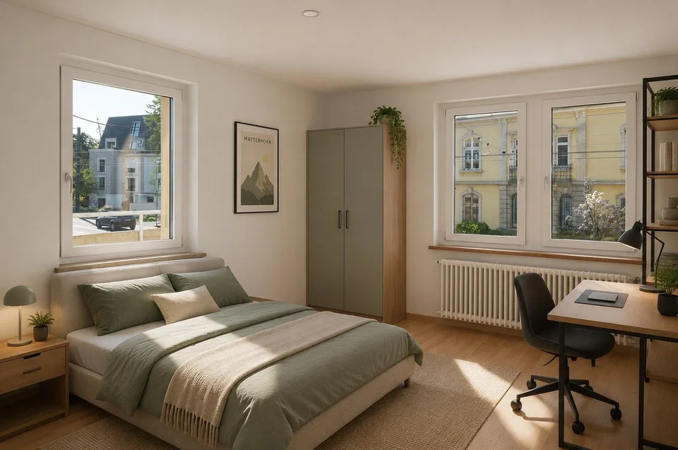 Charming 4.5-room apartment near Lindenplatz