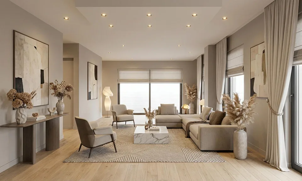 MODERNES ATTIKAWOHNUNG 4.5 ZIMMER MIT 2 TERRASSEN IN LIGORNETTO