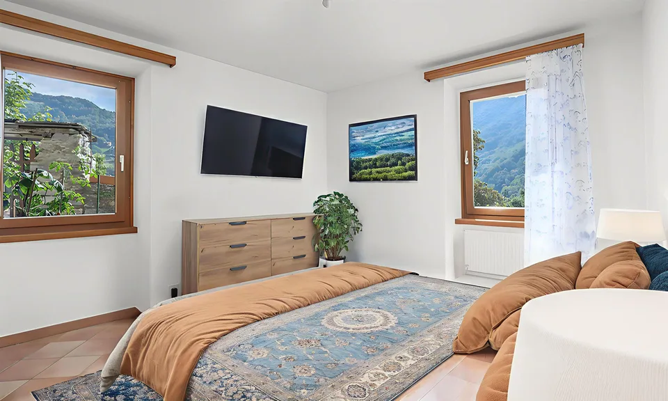 SCHÖNES HAUS MIT 4.5 ZIMMERN IM GRÜNEN IN CASTEL SAN PIETRO – Foto 8 von 11