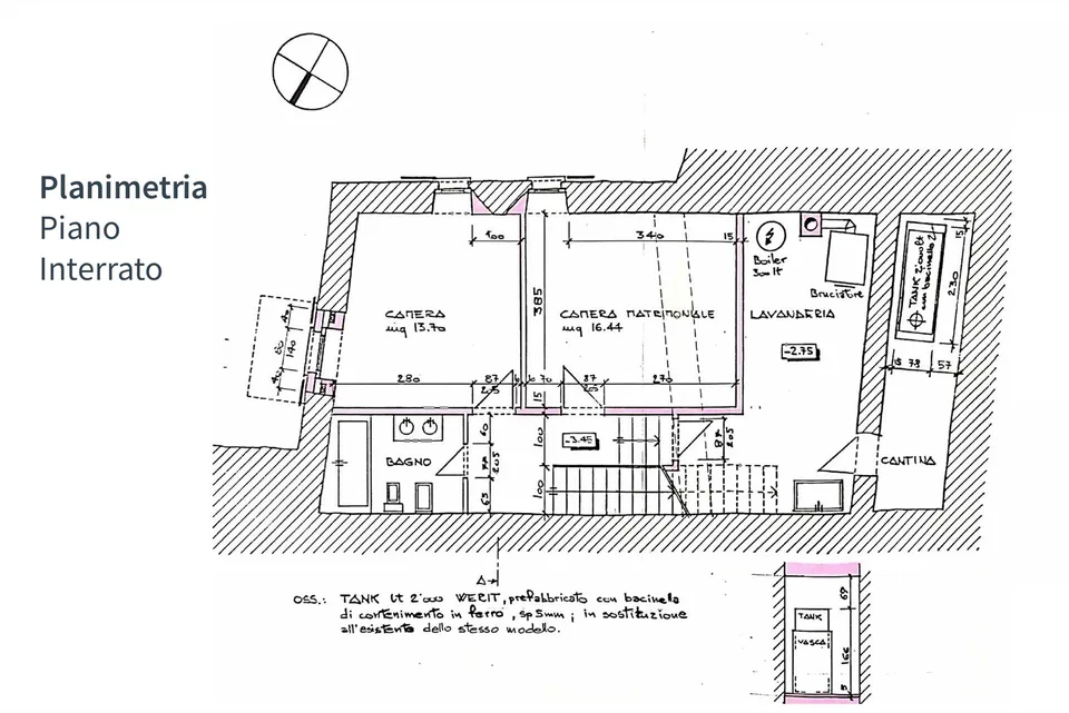 SCHÖNES HAUS MIT 4.5 ZIMMERN IM GRÜNEN IN CASTEL SAN PIETRO – Foto 11 von 11