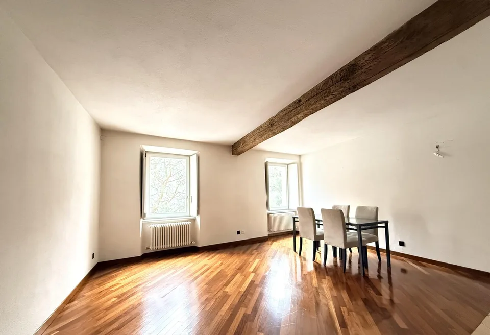 AFFITTASI STUPENDI BILOCALI IN PALAZZO STORICO A MORCOTE