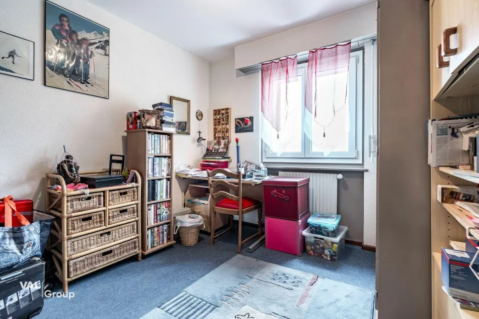 Schönes Potenzial für diese Wohnung, nur 7 Minuten von Sion entfernt