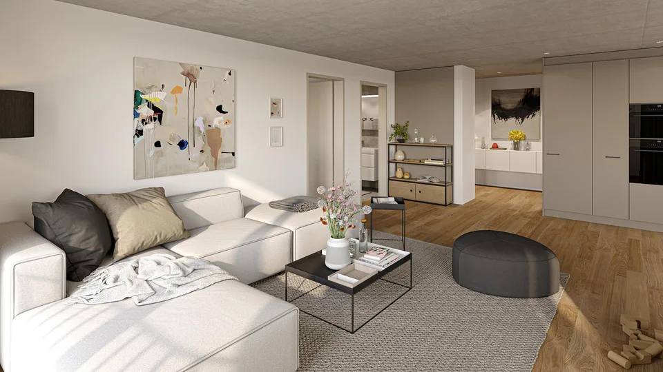 Appartement 5,5 pièces avec accès aux espaces verts