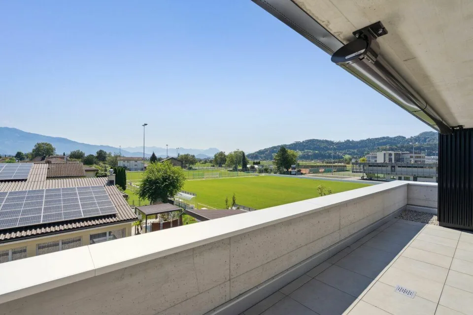 Wohnen mit Blick auf die Reben von Berneck - Überbauung Emseren, Au