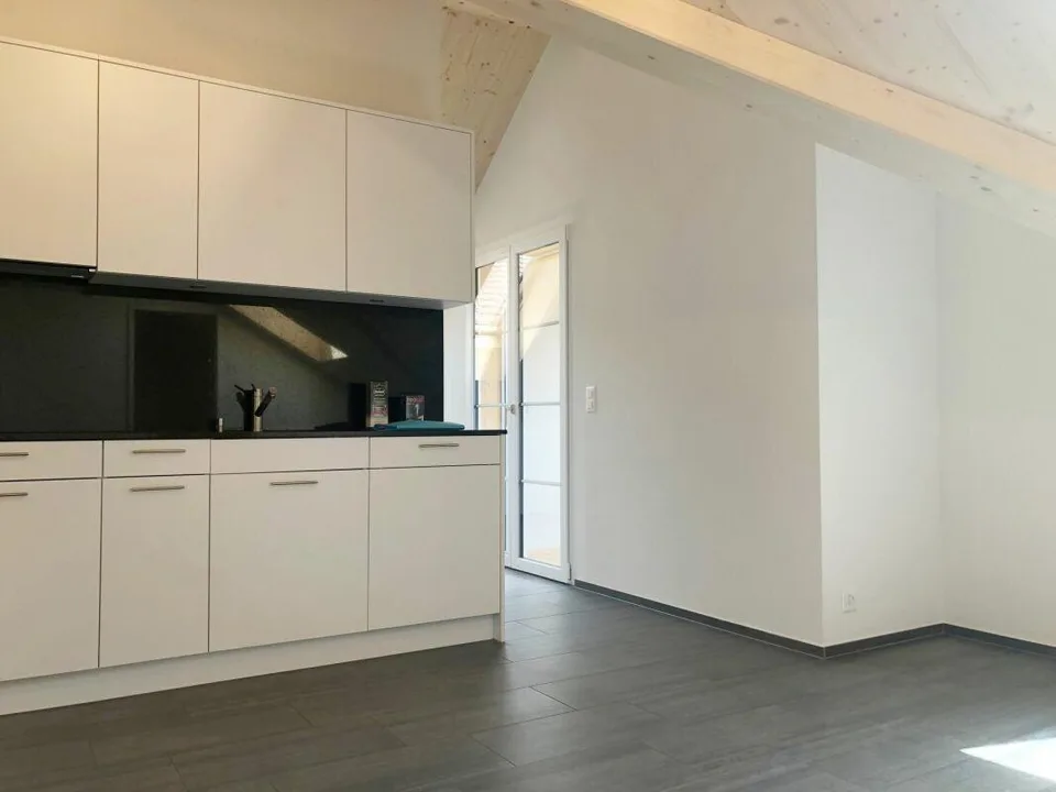Charmant appartement de 2,5 pièces en mansarde