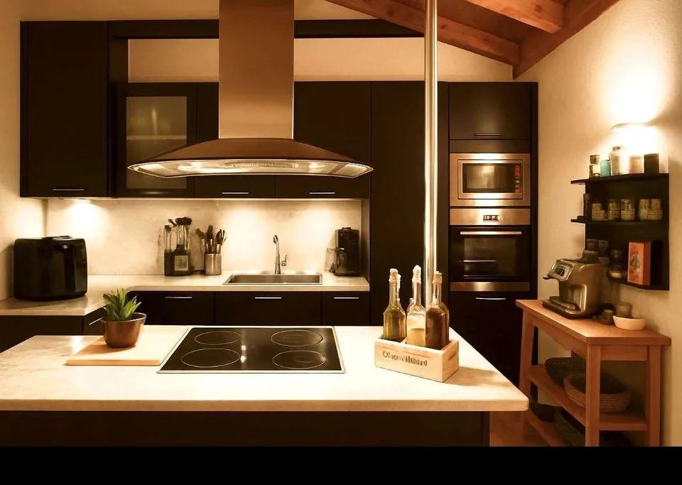 Appartamento mansardato con terrazza e vista aperta
