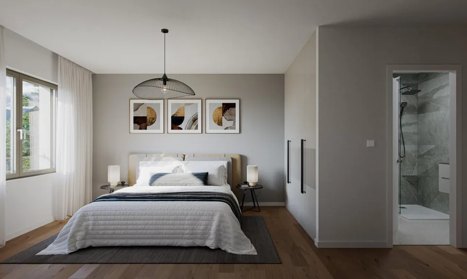 Wunderschöne hochwertige Wohnung mit sonnigem Balkon