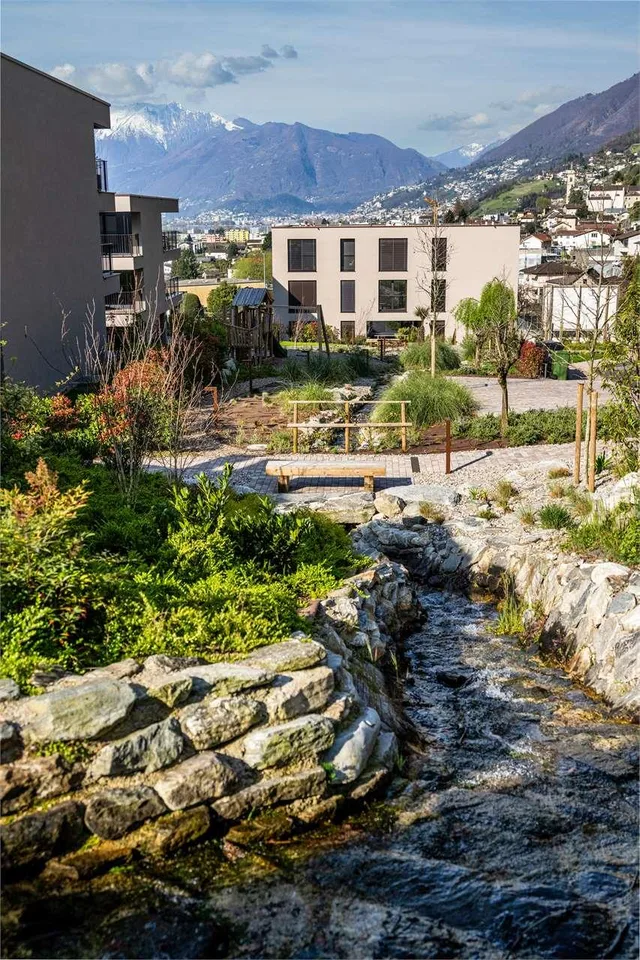 Location 3.5 pièces avec jardin - Gordola