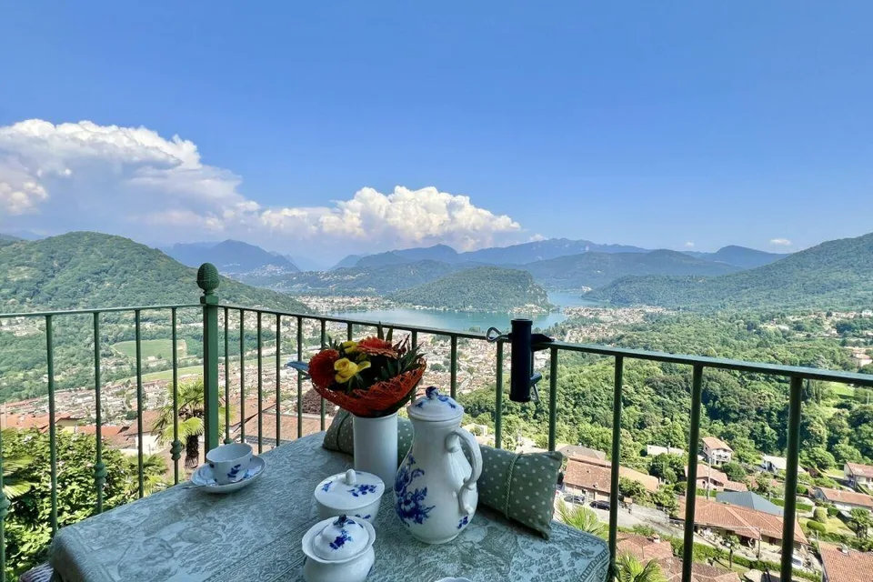 ITALIEN  -  Ihr kleines Hideaway am Luganer See oberhalb von Ponte ...