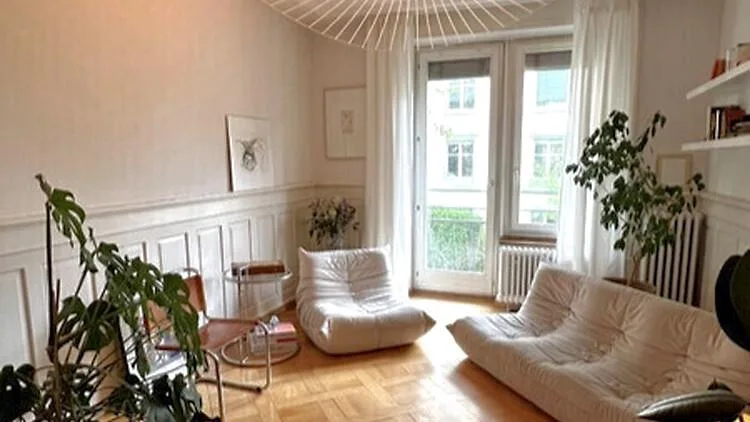 3½ ZI-WOHNUNG IN ZÜRICH - KREIS 7 HOTTINGEN, MÖBLIERT, TEMPORÄR