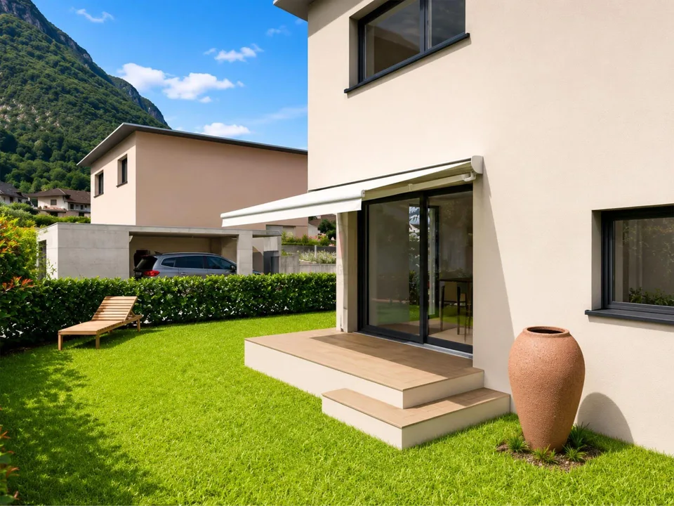 NOUVELLES MAISONS UNIFAMILIALES AVEC JARDIN ET VUE DÉGAGÉE