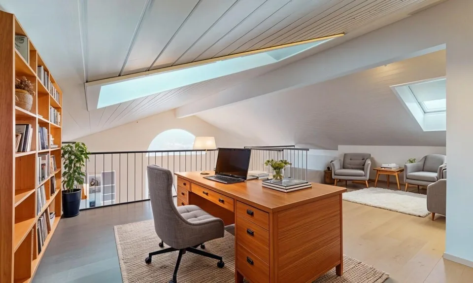 Geräumige Duplexwohnung mit Mezzanin und zwei Terrassen
