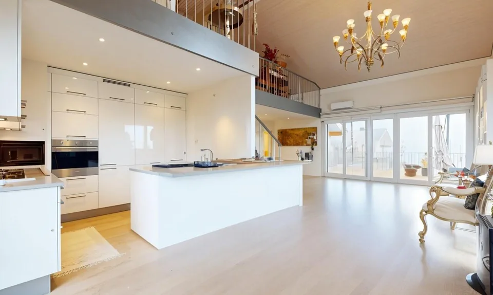 Spacieux duplex avec mezzanine et deux terrasses