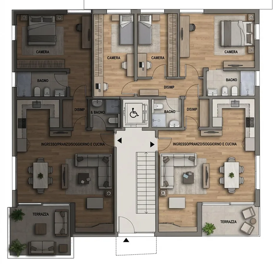 MIETE ZUM KAUF - ELEGANTE 4.5 ZIMMER WOHNUNG MIT GARTEN IN LIGORNETTO – Foto 11 von 11