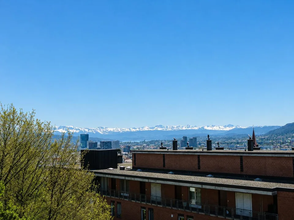 Attikawohnung mit grosser Terrasse und sensationeller Weitsicht – Foto 10 von 11