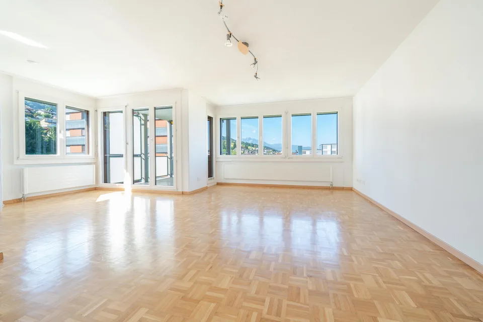 Zentral gelegene Wohnung mit Weitsicht