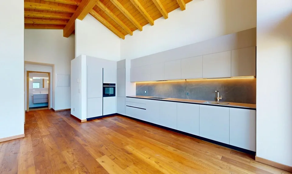 Neues Apartment mit Panoramablick, 5 Minuten von Leuk