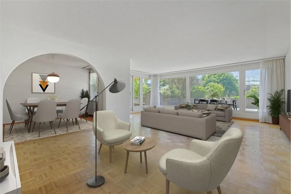 5-Zimmer-Terrassenhaus mit grosszügiger Terrasse und Potenzial
