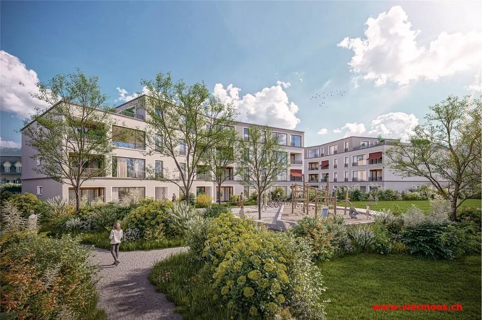 NEUBAU Viermoos - Wohnen an bester Zentrumslage von Urtenen-Schönbühl