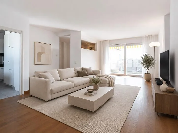 HELLE UND GERAUMIGE 3.5-ZIMMER-WOHNUNG IN STADT