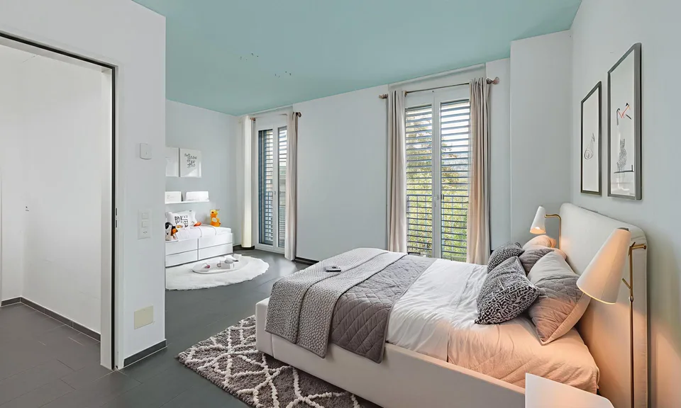 SUPERBE ET SPACIEUSE VILLA 6.5 DANS LE VERT À PONTE CAPRIASCA – photo 6 sur 9
