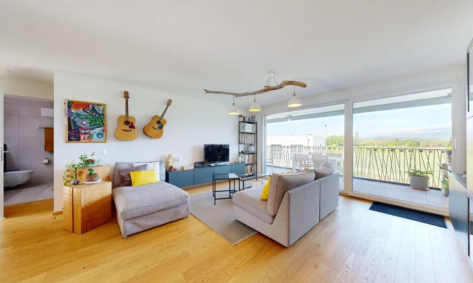 Superbe appartement avec terrasse au calme absolu à Bussigny