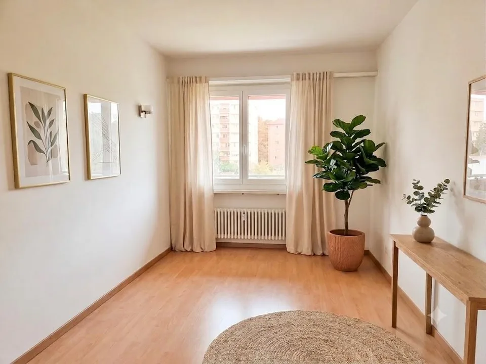 Disponibile a tempo: Gioiello residenziale luminoso con balcone (circa 1,5 anni)