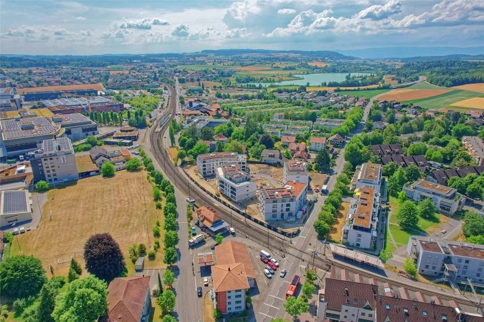 Nouvelle construction Viermoos - Vivre dans le meilleur emplacement central d'Urtenen-Schönbühl