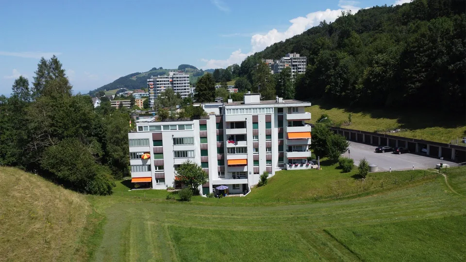 Wohn-Oase angrenzend an Naturgebiet im Osten der Stadt St. Gallen