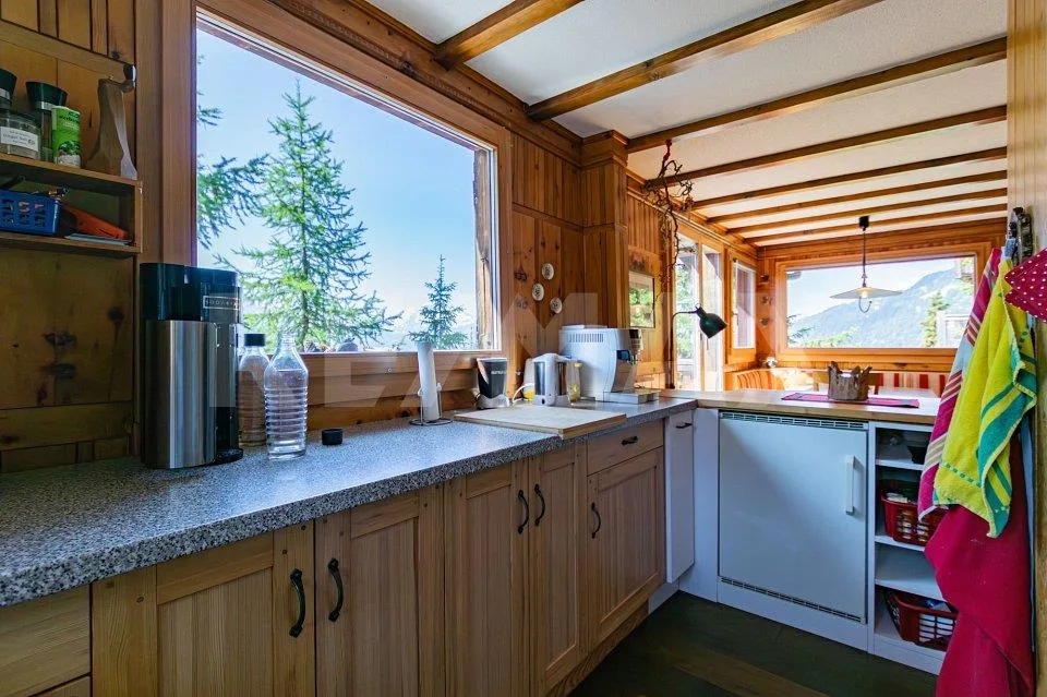 Idyllisches Ferienchalet am Fusse des Aletschgletschers