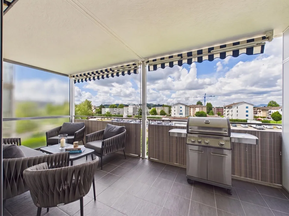 Appartement de 4,5 pièces neuf avec balcon spacieux
