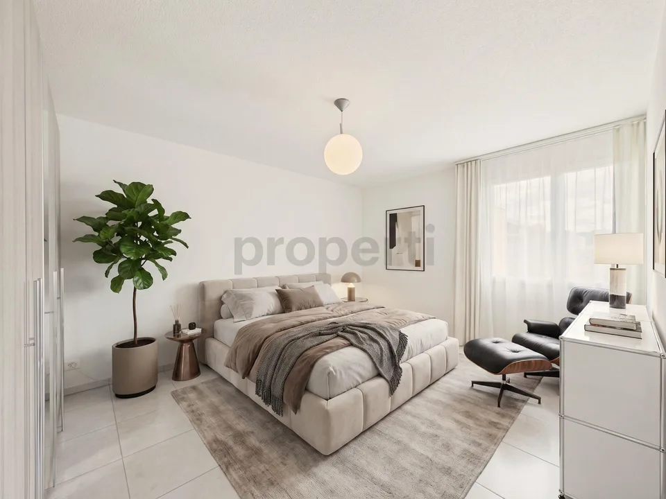 Appartement de 4,5 pièces neuf avec balcon spacieux
