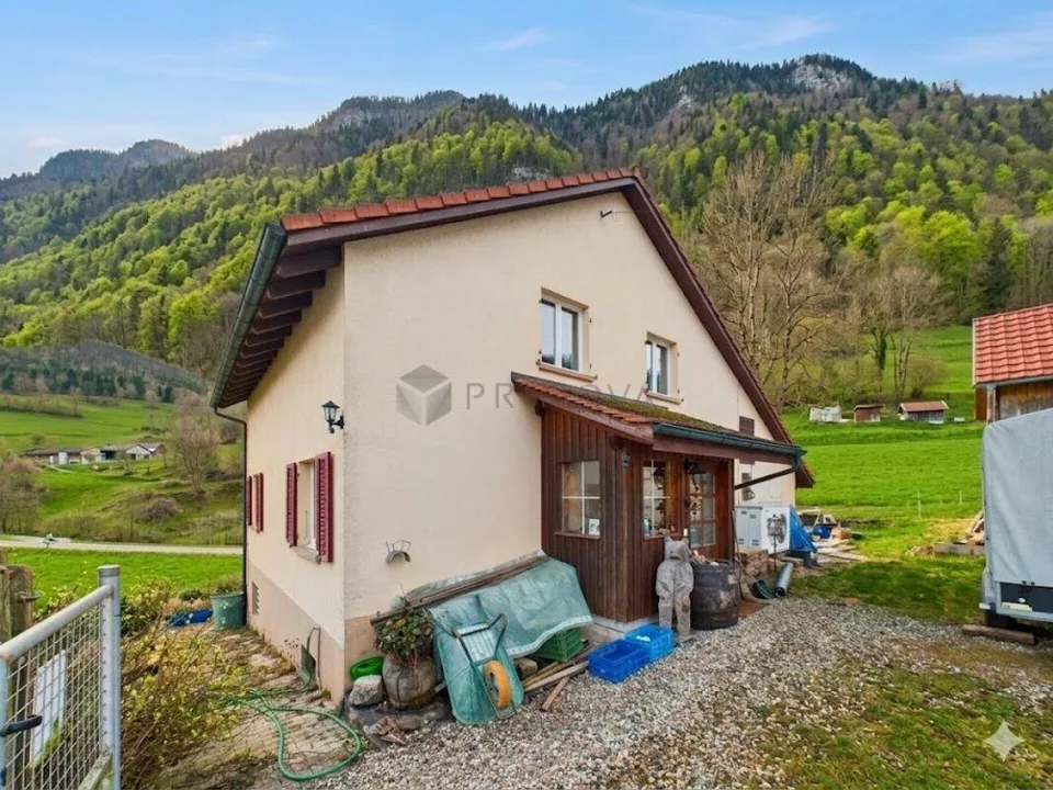 Godetevi la pace circondati di verde - casa unifamiliare con vista panoramica e molto spazio