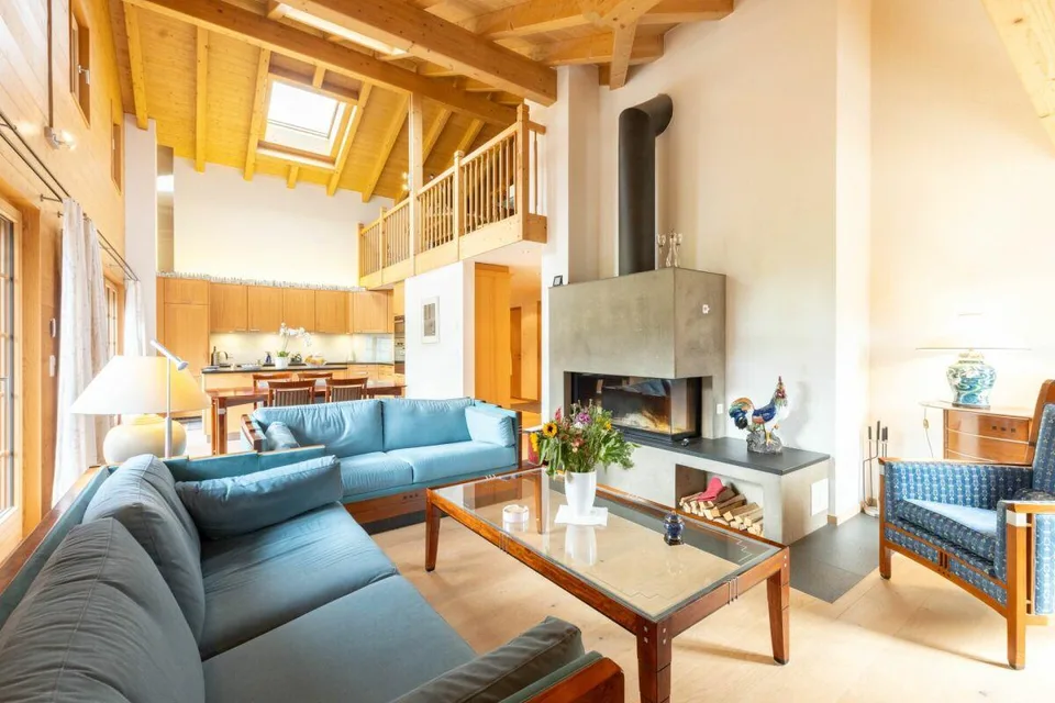 Die exklusive 5.5-Zimmerwohnung mit Galerie, Chalet Silberblume – Foto 13 von 30