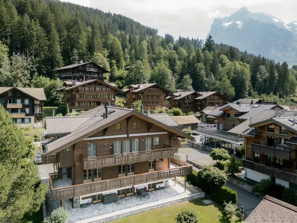 Sonnige 4.5-Zimmerwohnung, Chalet Silberblume