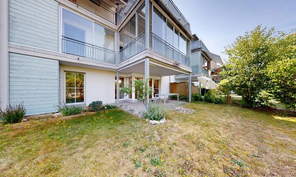Appartement de jardin lumineux de 4,5 pièces à Utzenstorf