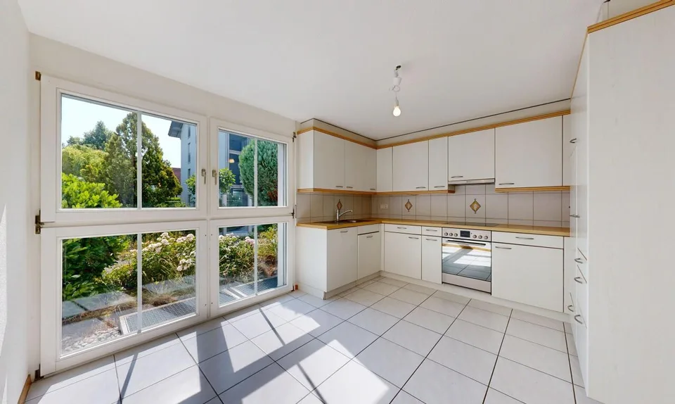 Appartement de jardin lumineux de 4,5 pièces à Utzenstorf
