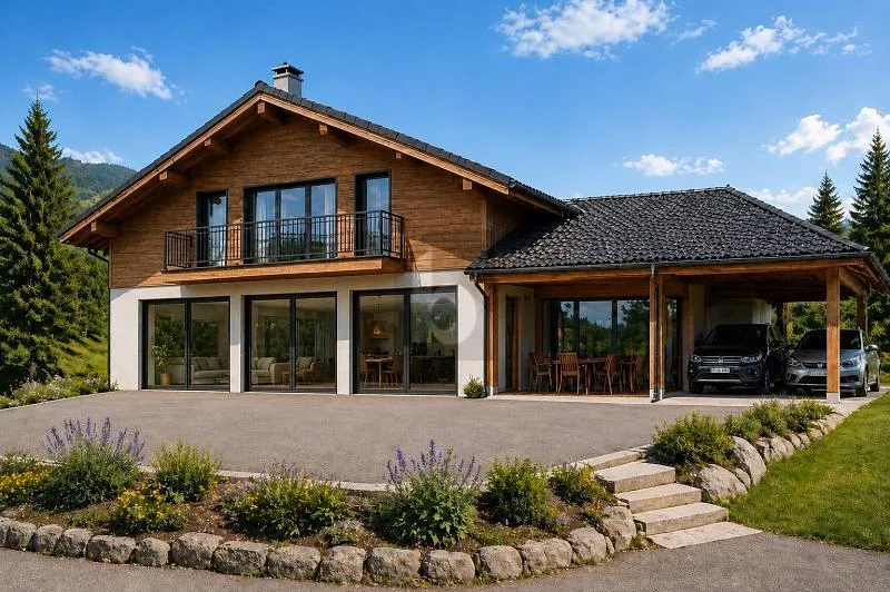 CHALET DARCHITECTE NEUF - EMPLACEMENT PRIVILÉGIÉ