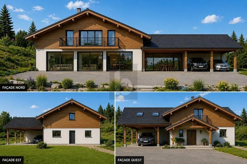 Architektenchalet NEU - Privilegierte Lage