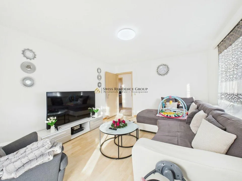 Zentral wohnen, ruhig geniessen - Charmante 3-Zimmer-Wohnung