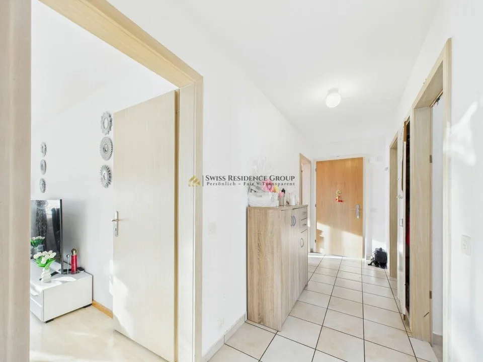 Zentral wohnen, ruhig geniessen - Charmante 3-Zimmer-Wohnung