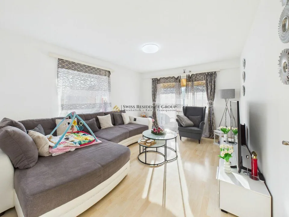 Zentral wohnen, ruhig geniessen - Charmante 3-Zimmer-Wohnung