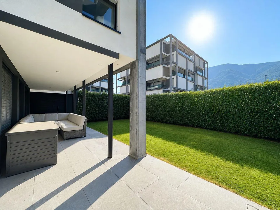 Wunderschöne 3.5 Zwg mit Garten - Leche Park Bellinzona – Foto 10 von 10