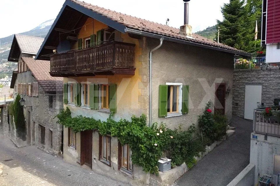 Charmantes Einfamilienhaus in Leuk-Stadt mit Panoramaausblick