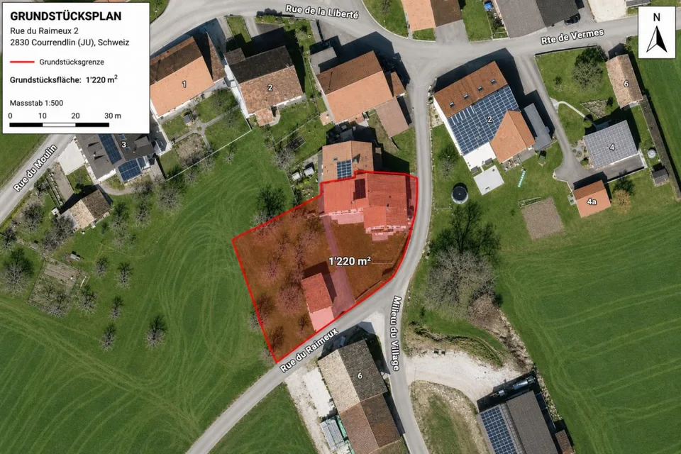 Charmantes Zweifamilienhaus mit grosszügigem Grundstück und Entwick... – Foto 15 von 15