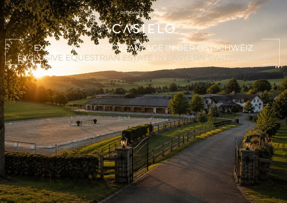 Exclusive Equestrian Facility, Eastern Switzerland | Exklusive Reit...