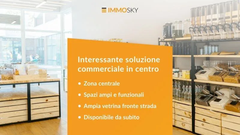 Interessante soluzione commerciale in centro